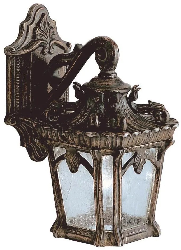 Elstead KL-TOURNAI2-S - Vonkajšie nástenné svietidlo TOURNAI 1xE27/100W/230V IP44