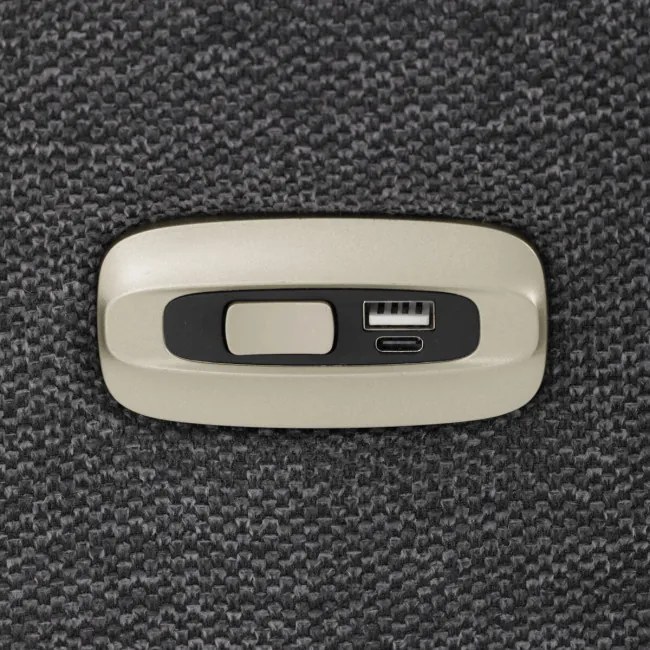 Polohovacie kreslo sivé, elektrické TV-B3973 GREY2