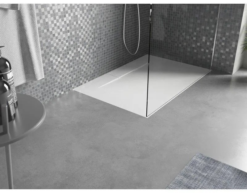 Mexen Egon, SMC obdĺžniková sprchová vanička 150 x 80 cm, biela, 4R108015