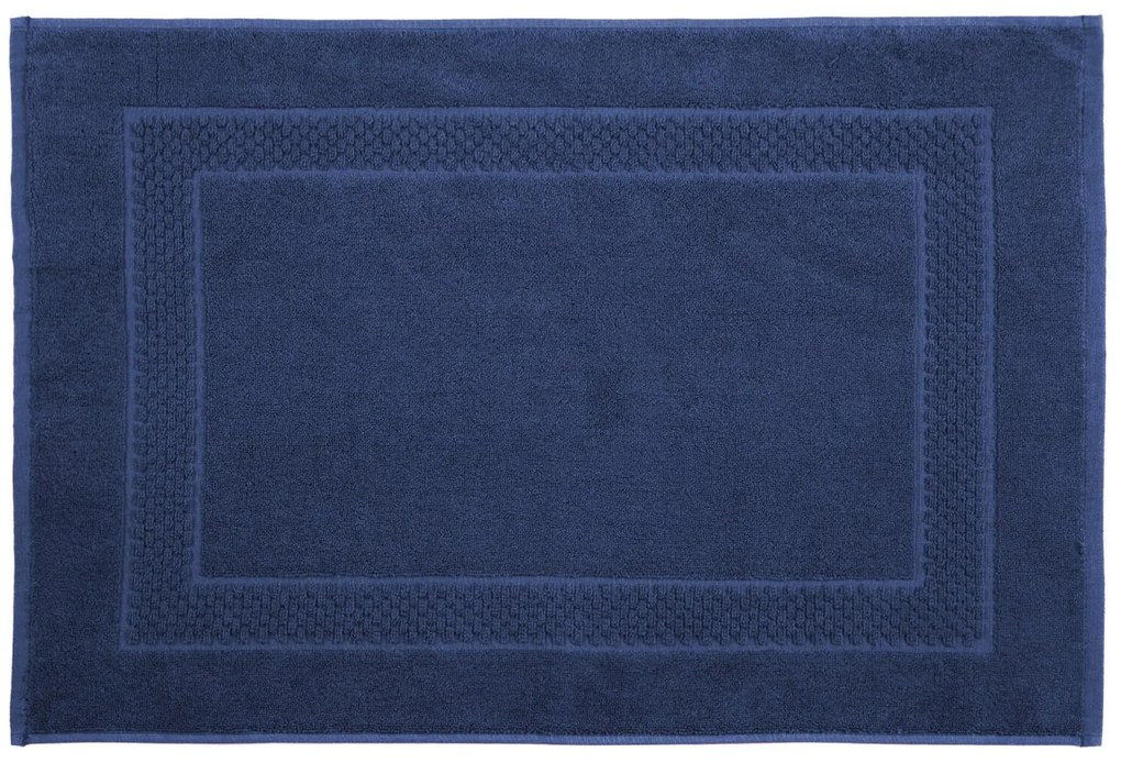 Kúpeľňový koberec CALEB námornícka modrá