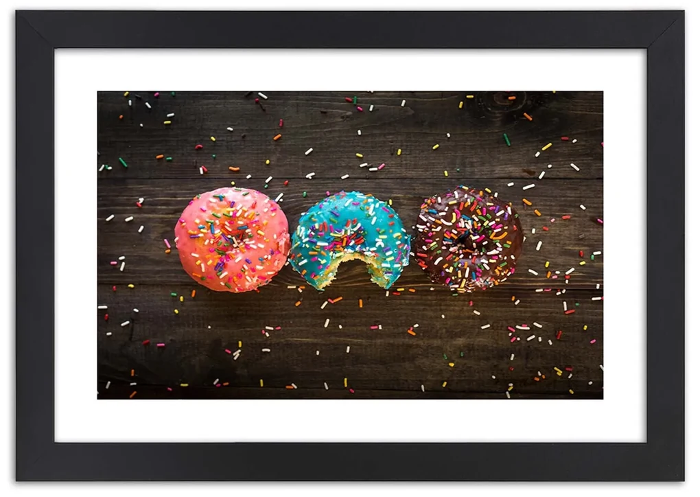 Gario Plagát Farebné šišky Farba rámu: Bez rámu, Rozmery: 60 x 40 cm