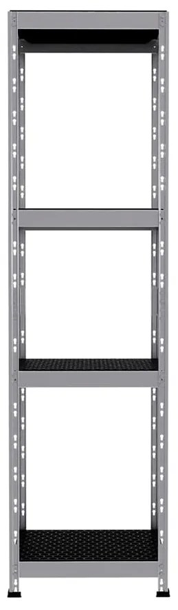 Outdoor záhradný kovový regál 180x50x38cm