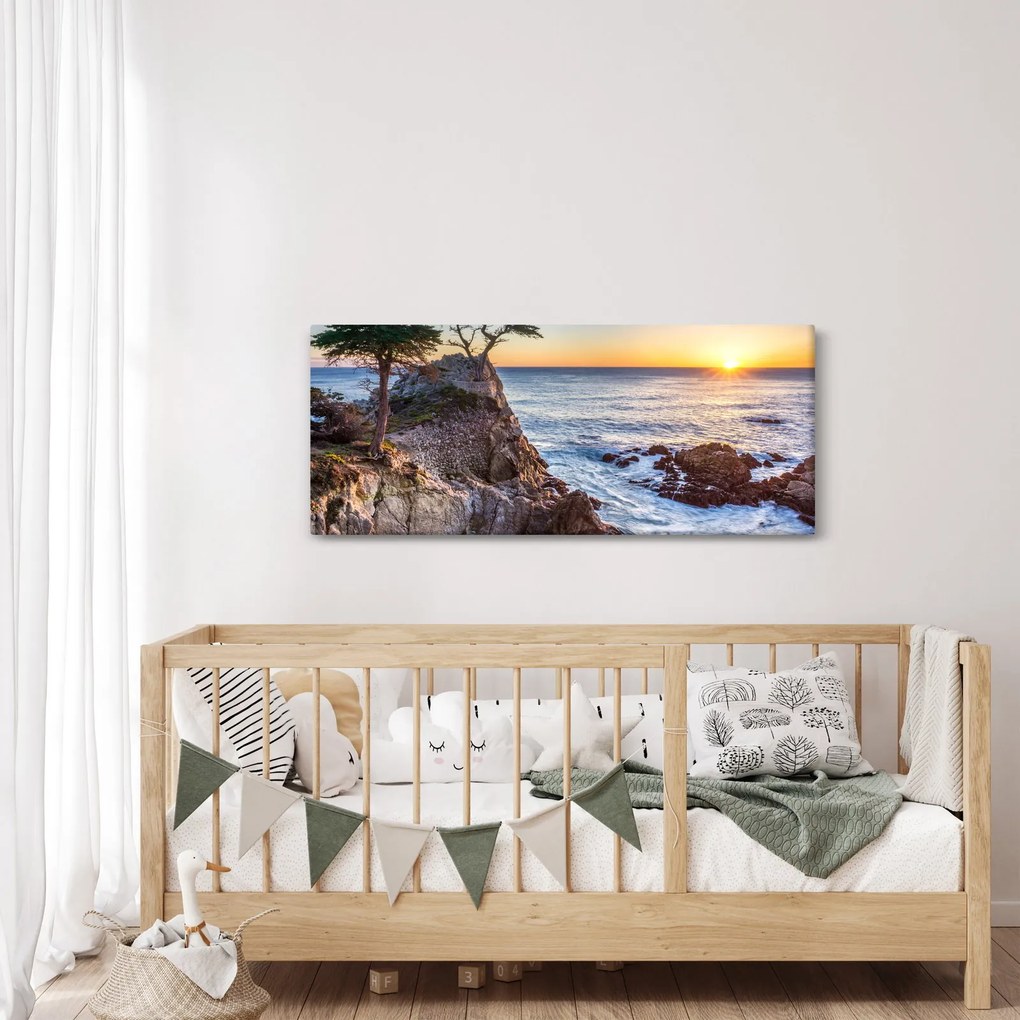 Obraz - Pacifické pobrežie (120x50 cm)