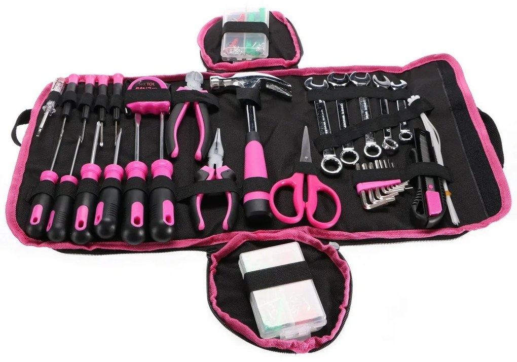 Sixtol Sada náradia Home Pink, 120 ks