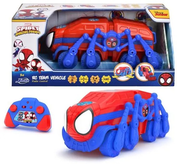 Dickie Spidey Tímové vozidlo na diaľkové ovládanie 1 : 50  (100392235)