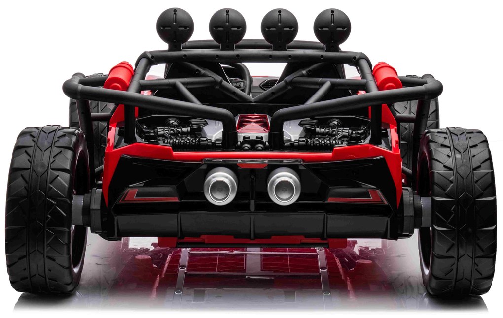 RAMIZ Elektrické autíčko Buggy Racing 5 - červené - 2X200W - 24V/7Ah - 2023