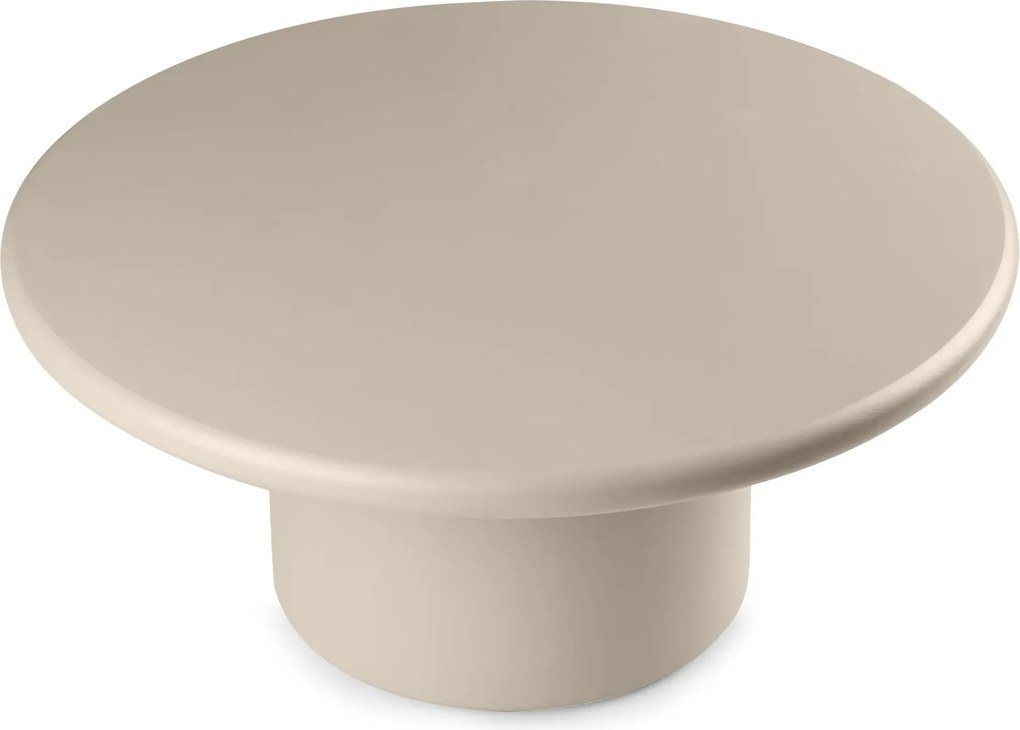 Konferenčný stolík Arce 80 cm béžový