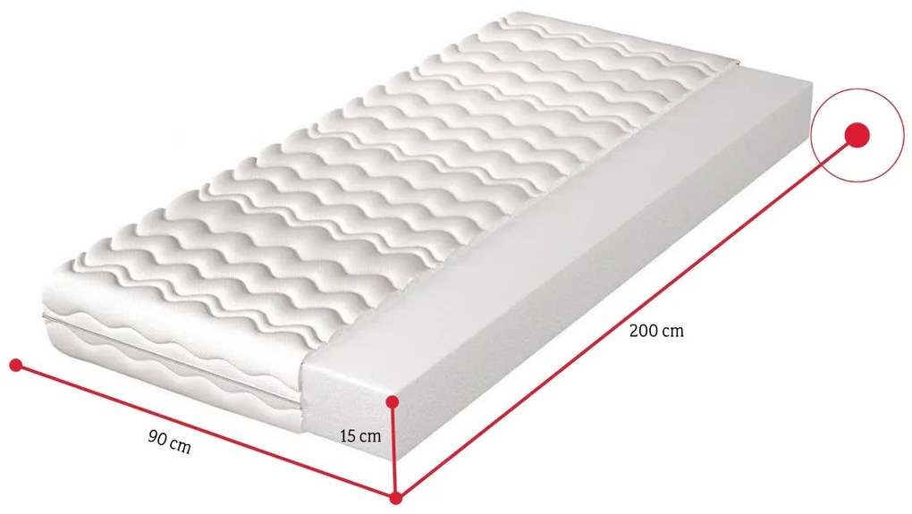 Penový matrac SUSAN 15 - 160x200