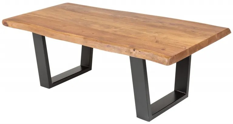 Dizajnový konferenčný stolík Massive, 110 cm, akácia honey 35mm