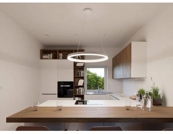 LED2 - LED Luster na lanku CIRCLE LED/42W/230V