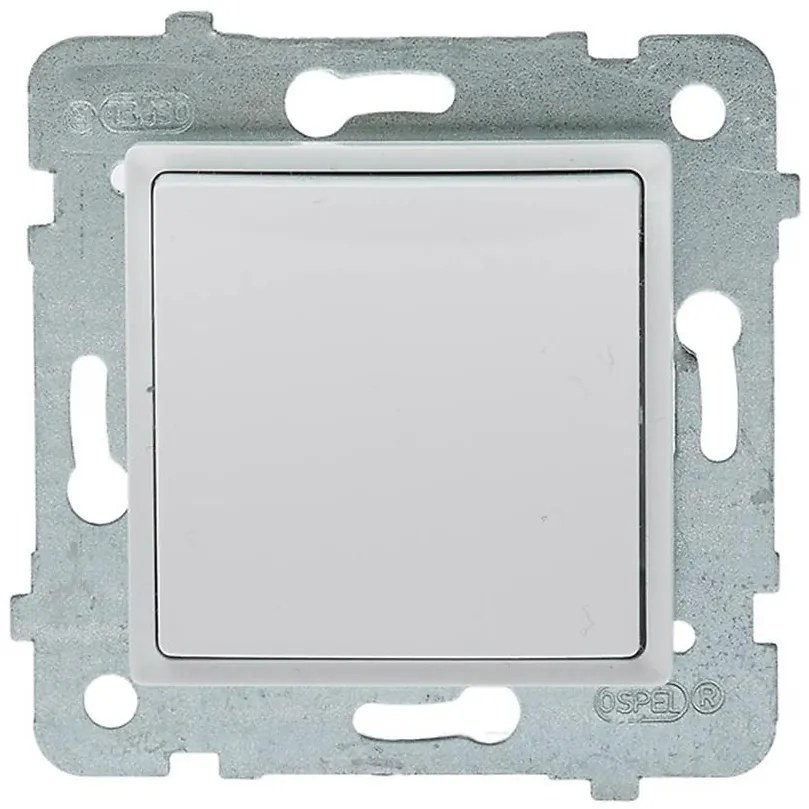 Vypínač biely LP-1Q/M