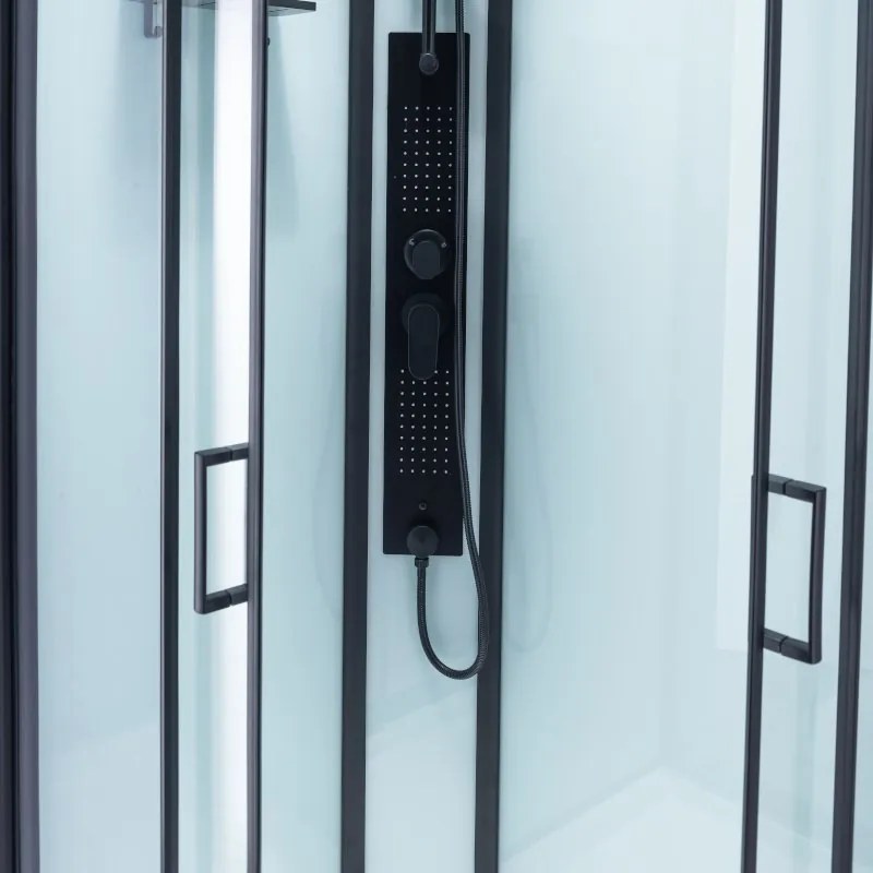 BPS-koupelny Hydromasážny box ALMA-L 120x80 ľavý