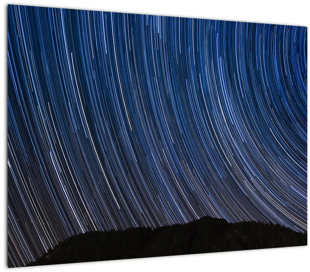 Obraz nočných hviezd a oblohy (70x50 cm)