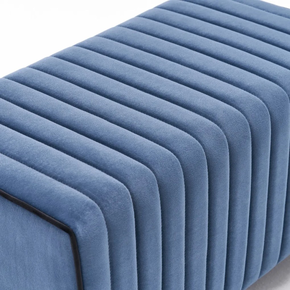 Taburetka Mabel Puf Blue