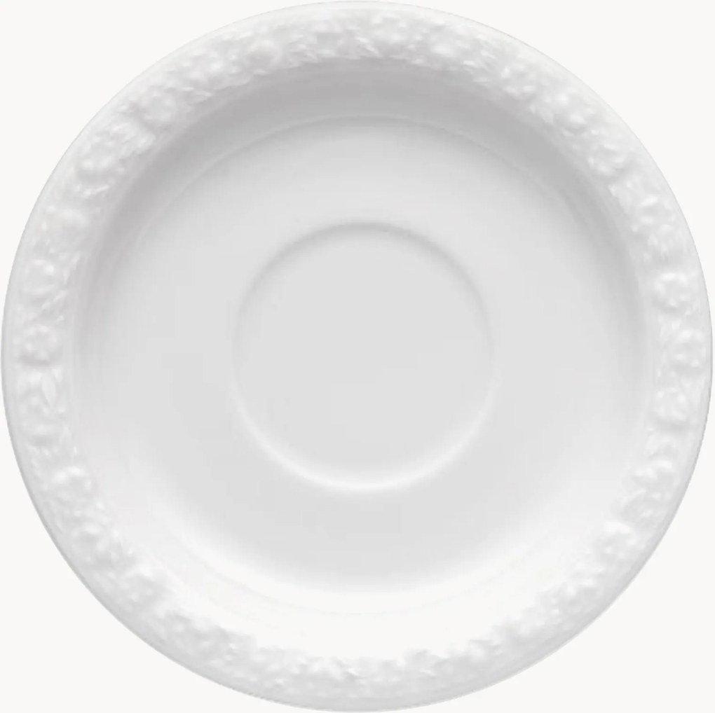 Porcelánová podšálka na kávu Maria White