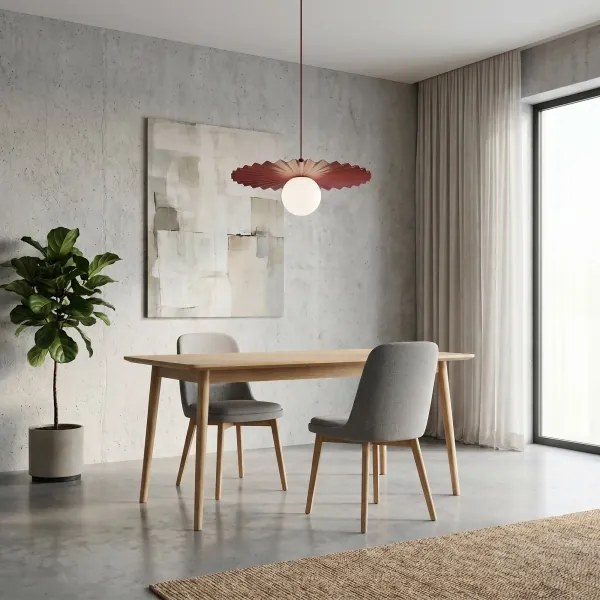 Luster na lanku UMBRA 1xG9/8W/230V červený