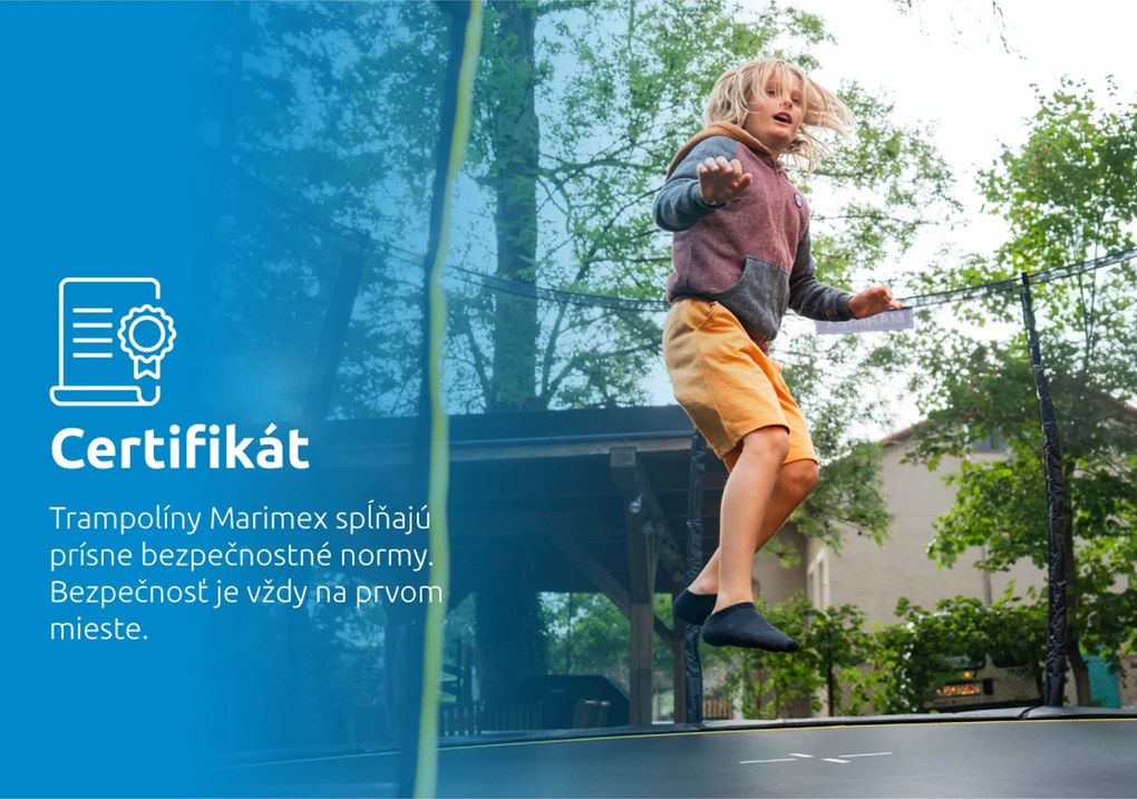 Marimex | Trampolína Marimex Comfort 366 cm + ochranná sieť + schodíky ZADARMO | 19000096