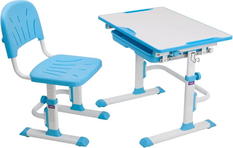 FD Rastúci stôl a stolička Lupin - viac farieb Farba: Modrá