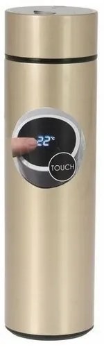 EH Nehrdz. termoska s teplomerom Temp 450 ml, zlatá
