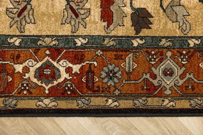 Koberec Polonia Serapi Ornament svetlý rubín