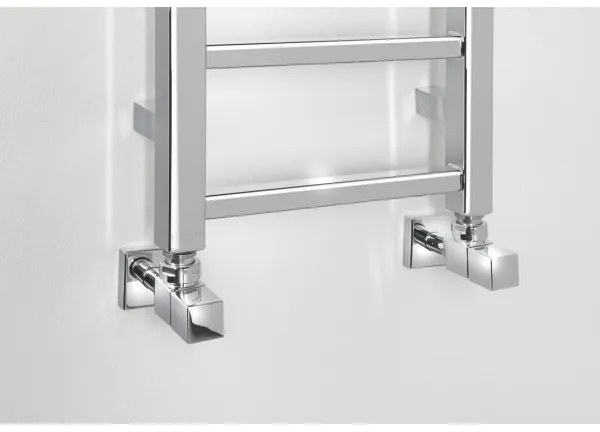 Sapho - Kúpeľňový radiátor METRO LIGHT 211W/230V 30x114 cm lesklý chróm