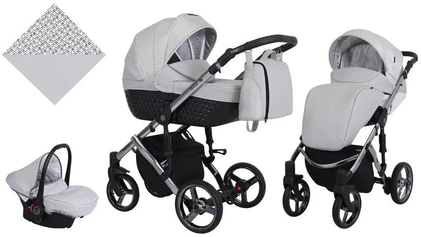 Kočík Kunert Tiaro Premium graphite frame 3v1 - 05
