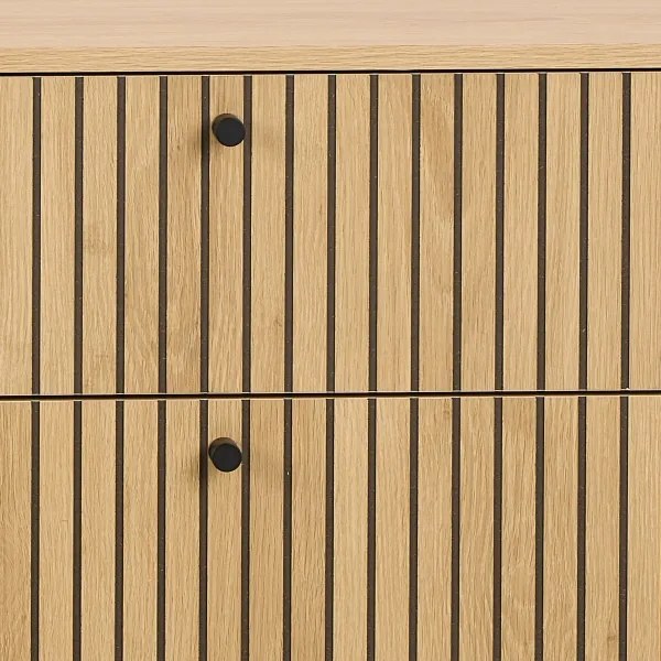 Komoda s zásuvkami OLIVIA dub