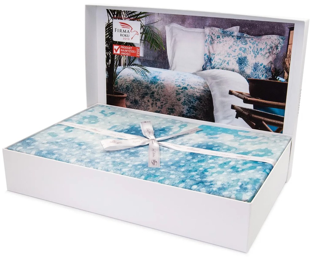 SATÉNOVÉ OBLIEČKY LUXURY PREMIUM BELIZE 160X200 CM, 2KS 70X80 CM VZOROVANÉ