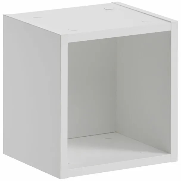 Kúpeľňový regál Nova White 83-27-Q biely