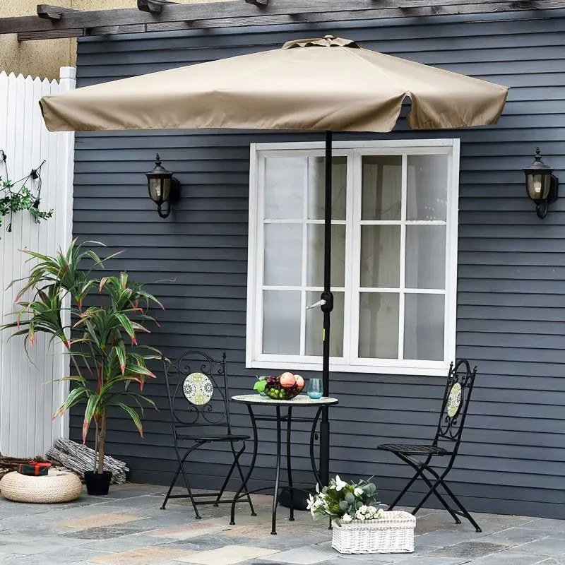 Záhradný slnečník DELISSA 200x140 cm béžový