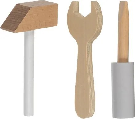 KRUZZEL Detská drevená dielňa 3v1 - Kruzzel