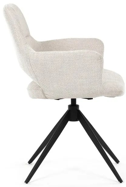 Autronic BONTEC Jedálenská stolička, krémová, látka, DCH-D1320 CRM2 Farba: Krémová