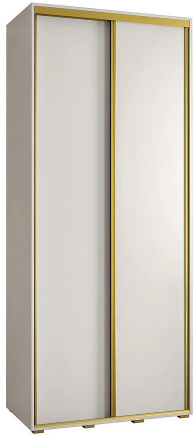 Skriňa 45 Canaris 1 100 biela/gold