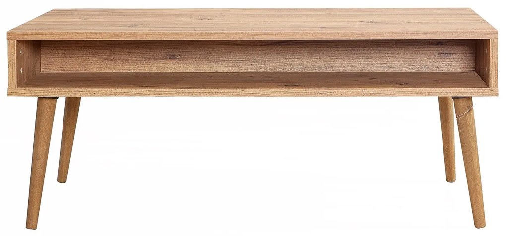 Dizajnový konferenčný stolík Lahoma 110 cm borovica
