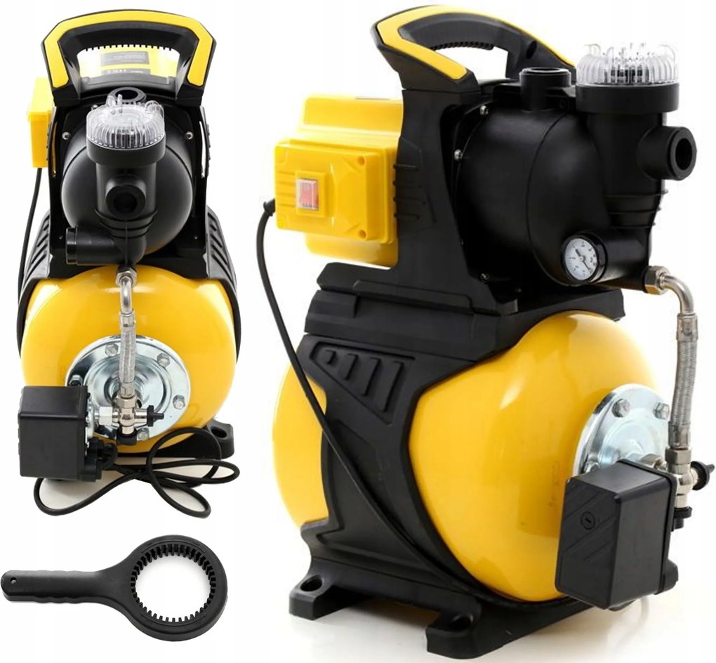 Záhradná Pumpa Na Vodu S Nádržou Hydrofor 1300 W 4800 L/h