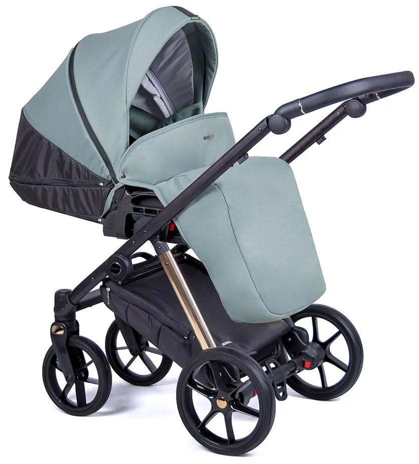 Kočík Coletto Axiss Gold AX-02 Gold - zlatá konštrukcia