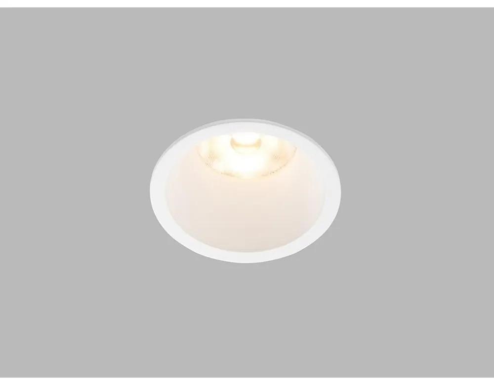 LED 2 Vnútorné zapustené bodové svietidlo RAY-M P.7,5 cm biele