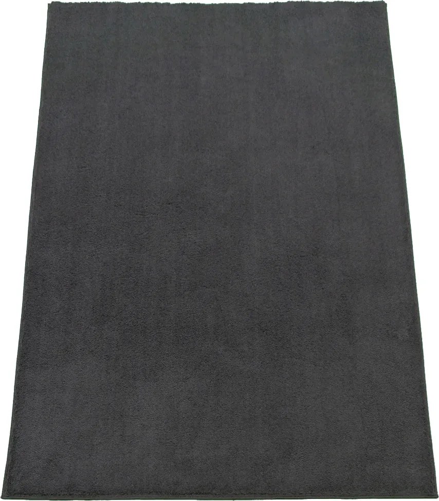 Koberec Oslo 7000 Dark Grey – sivý shaggy obdĺžnik Rozmer: 60x100 cm