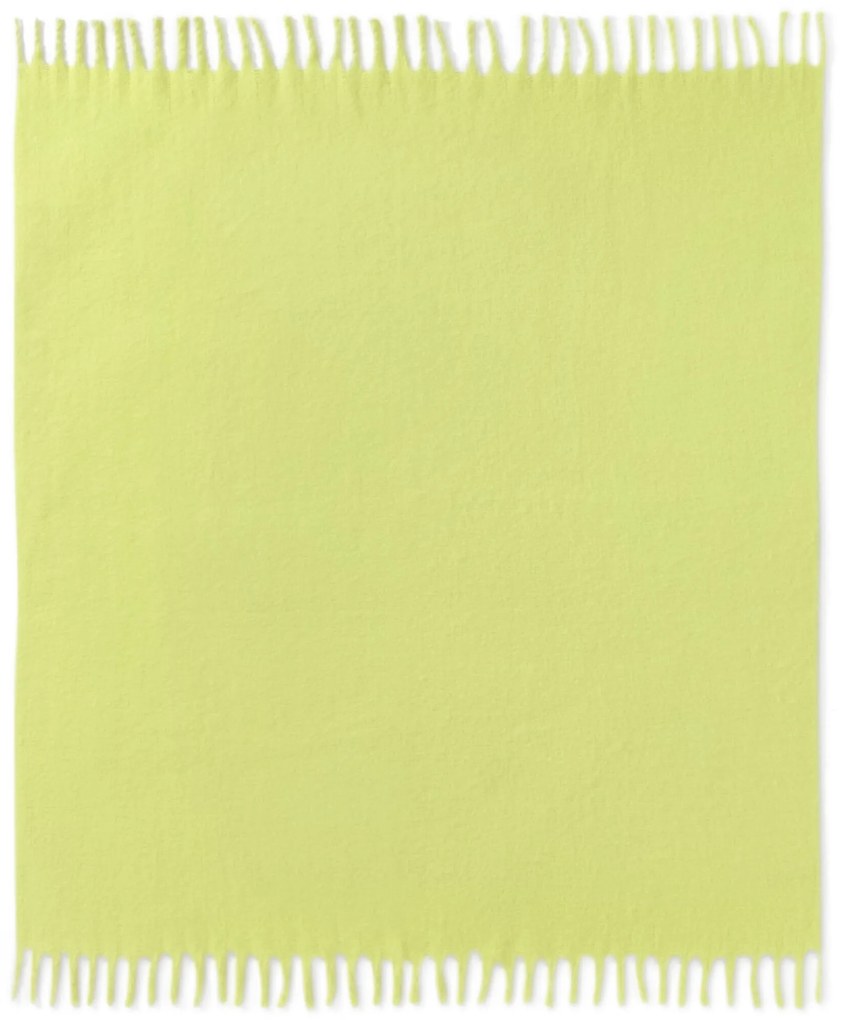 Deka, cca 130 x 150 cm, žltá