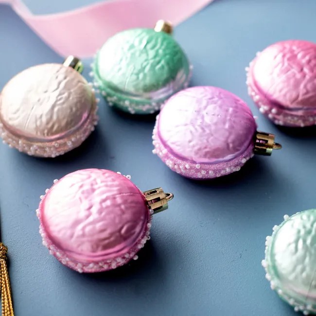 Vianočné ozdoby MACARONIE 714597 (9ks)