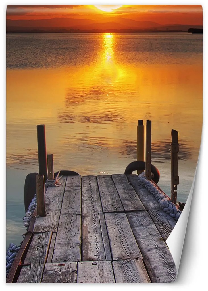Gario Fototapeta Plť pri západe slnka Materiál: Vliesová, Rozmery: 200 x 280 cm