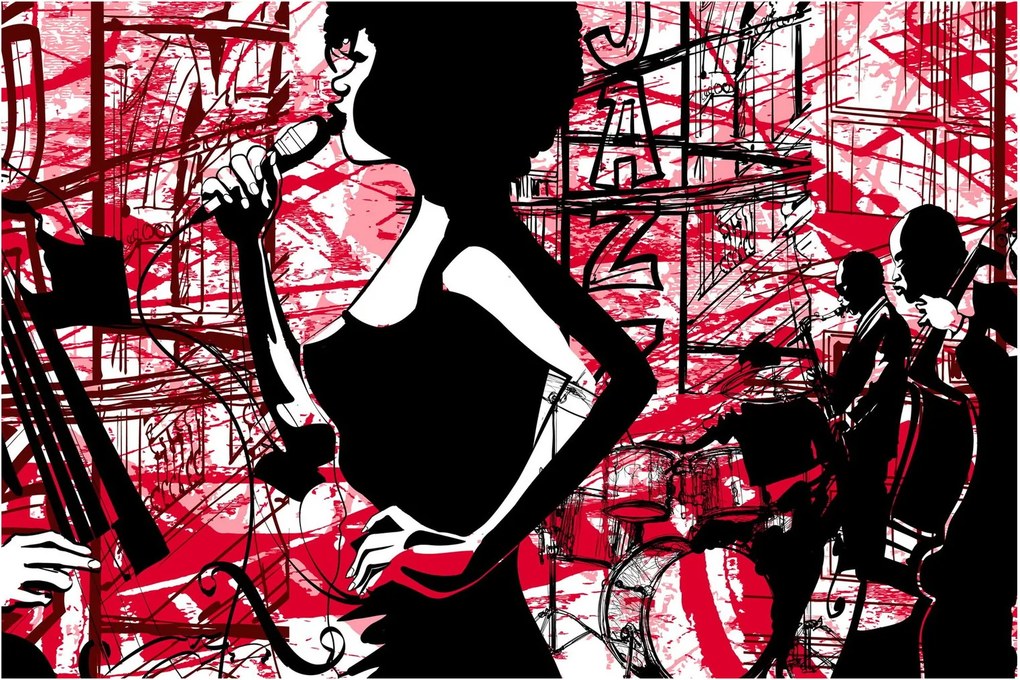 Obraz - Jazz (90x60 cm)