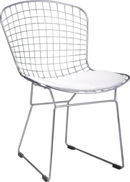 Designová židle Harry bílý podsedák 64603 CULTY