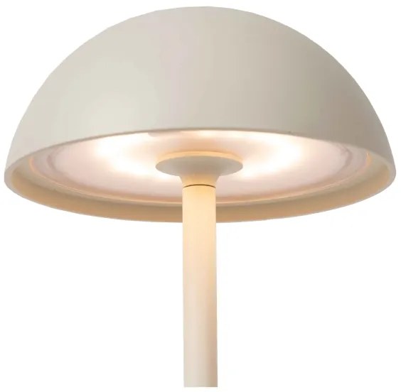 Lucide 15500/02/31 - LED Stmievateľná vonkajšia lampa JOY LED/1,5W/3,7V IP54 biela