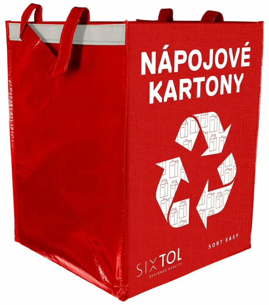 Sixtol Tašky na triedenýodpad SORT EASY 4 CARTON, 4 ks