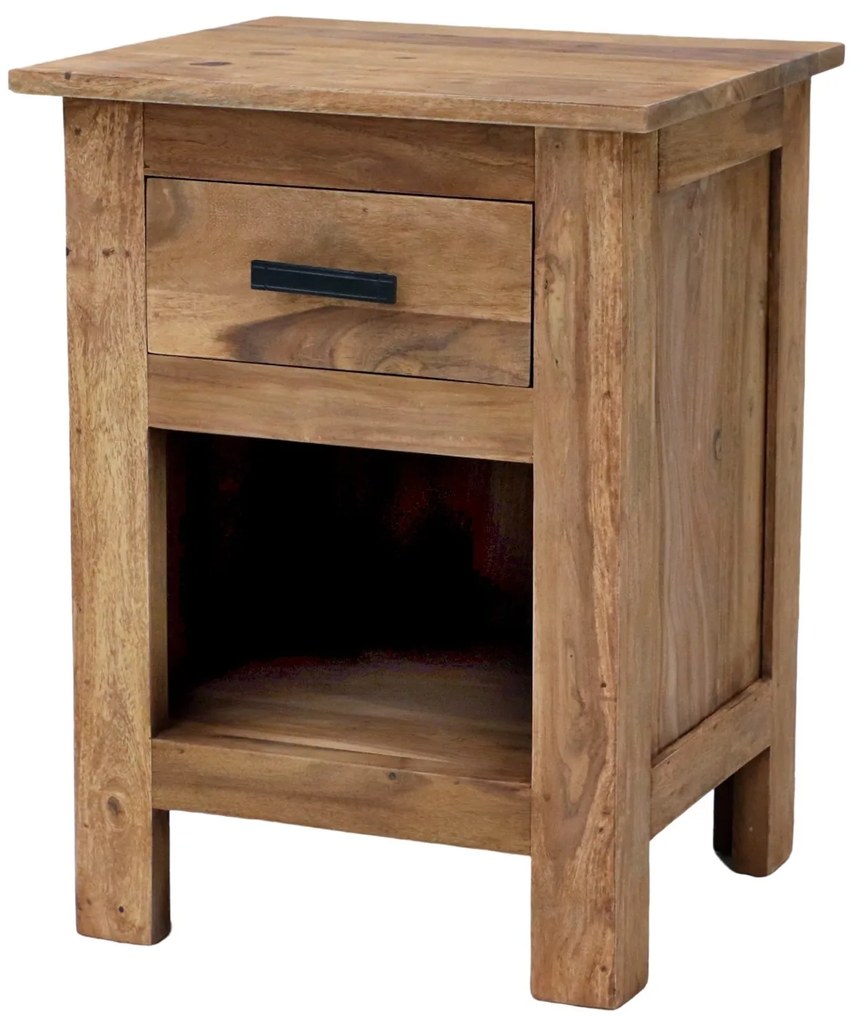 furniture-nabytek.cz - Nočný stolík drevený z palisandra 45x40x60
