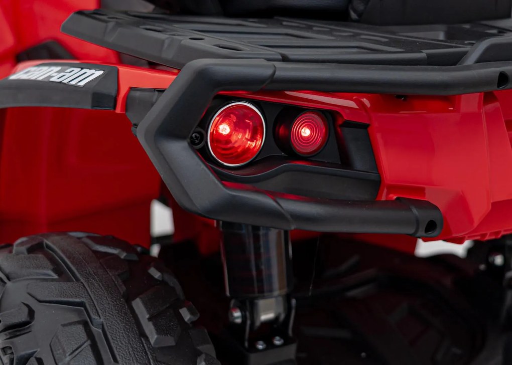 Ramiz Štvorkolka Can Am Outlander ATV na diaľkové ovládanie červená