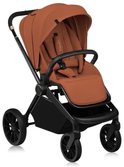 Lionelo - Kombinovaný kočík 2v1 MIKA PLUS, hrdzavohnedý