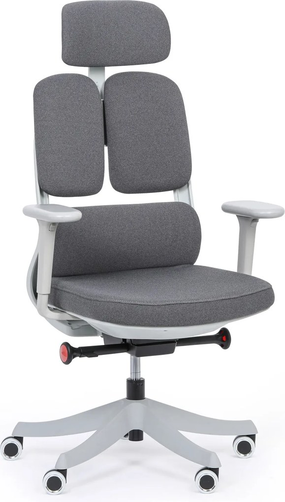 Kancelárska stolička ERGONOMY, sivá