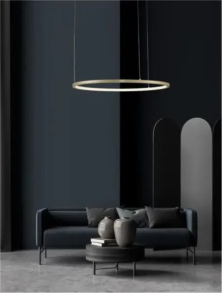 LED luster Tarquin 60 zlaté